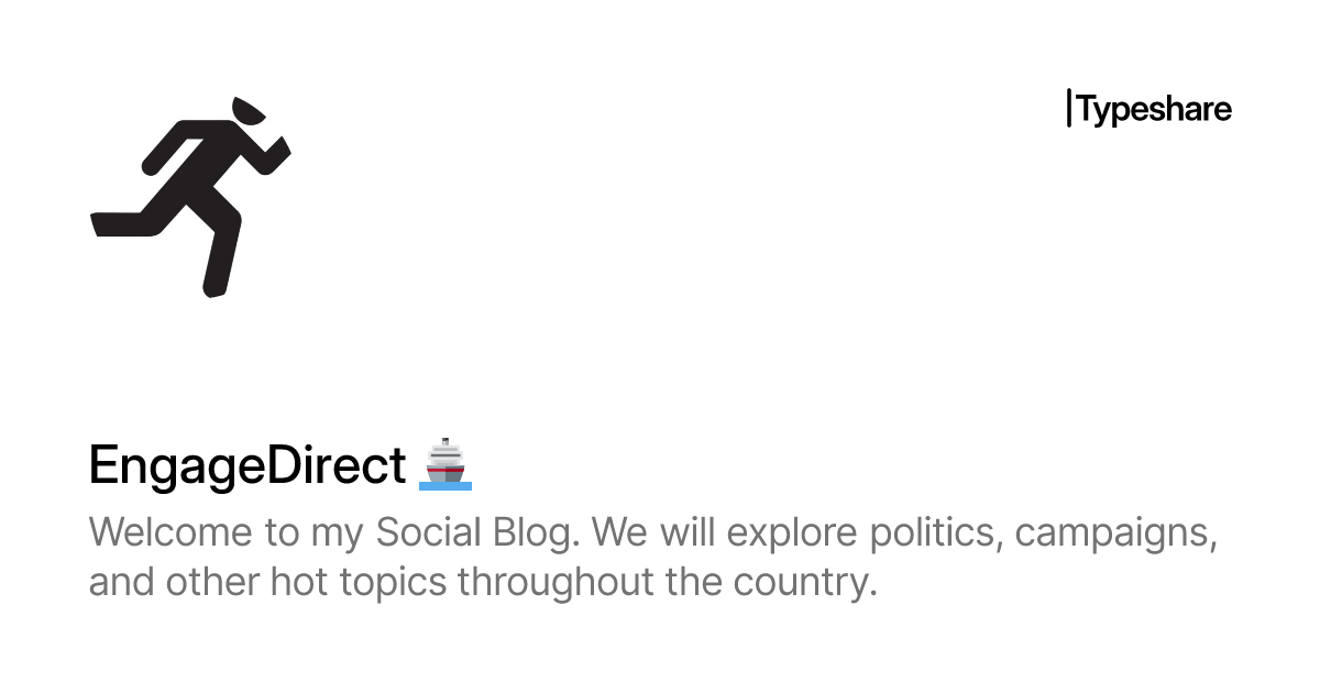 Engage Direct EngageDirect 🚢 | Typeshare