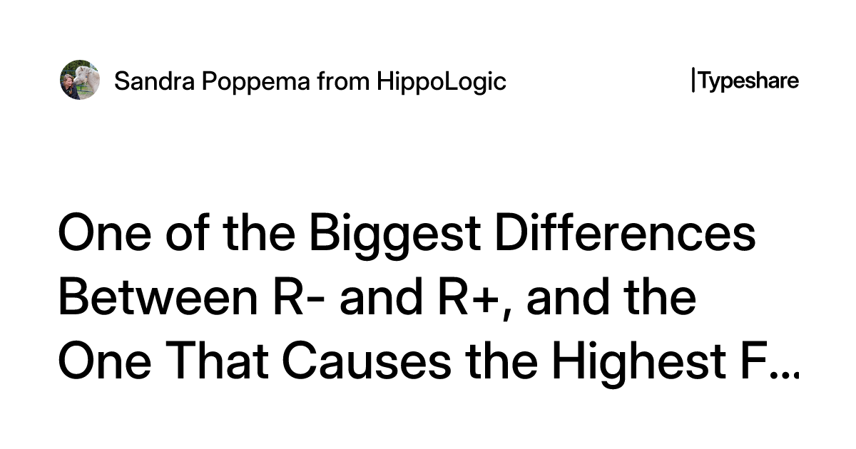 first difference in r – difference function in r –... One of the Biggest Differences Between R- and R+, and the One That ...
